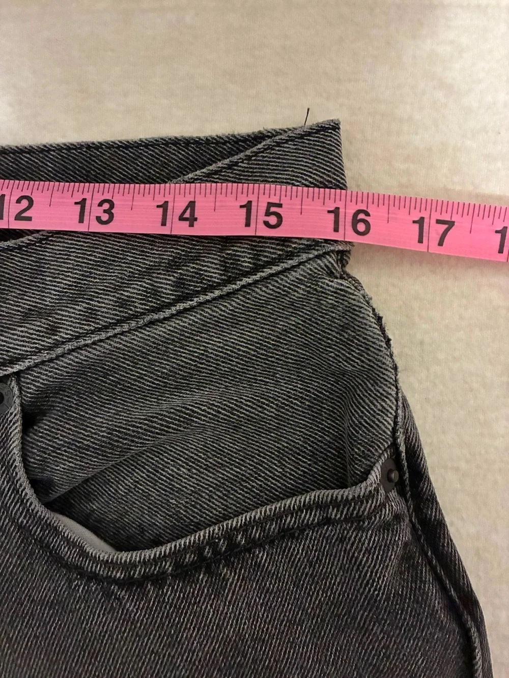Levi's 568 Loose Straight Men Grey Jeans 100% Cotton 30x30